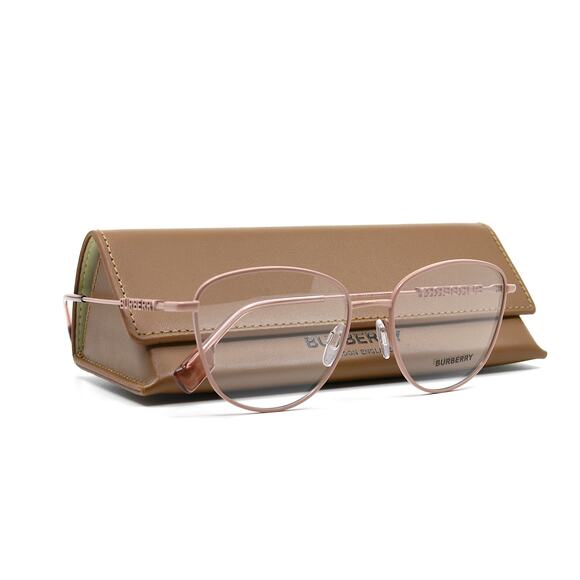 NEW BURBERRY VIRGINIA BE1376 1343 PINK AUTHENTIC EYEGLASSES FRAME - Picture 3 of 15